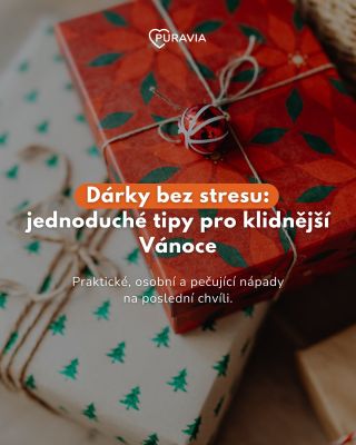 Vánoční dárky nemusí znamenat shon ani stres. Připravili jsme pro vás inspiraci, která potěší, podpoří pohodu a zvládnete...